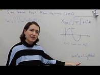 Video thumbnail for Root Mean Square (RMS) Value of a Sine Wave