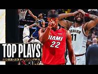 Video thumbnail for 1 Hour of the Top Plays of the 2022-23 NBA Playoffs