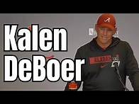 Video thumbnail for Kalen DeBoer Press Conference After Western Kentucky | Talks Ryan Williams and headset malfunction