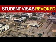 Video thumbnail for Hundreds of student visas revoked across US