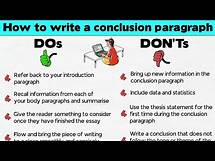 Video thumbnail for How to Write a Conclusion Paragraph | Do's and Don'ts for Writing an Essay Conclusion