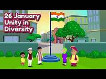 Video thumbnail for 26 January | Unity in Diversity - Importance of 26 January - Cartoon by Aadi and Friends