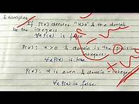 Video thumbnail for Quantifiers - lecture 59/ discrete mathematics