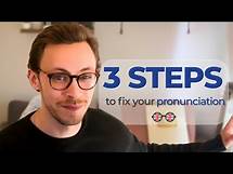 Video thumbnail for How to Fix Your English Pronunciation in 3 Steps