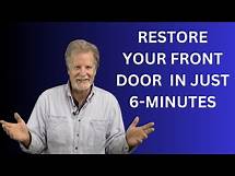 Video thumbnail for Revealed: How to Restore Your Wood Front Door in Just 6 minutes!