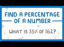 Video thumbnail for GCSE Maths - How to Find a Percentage of a Number
