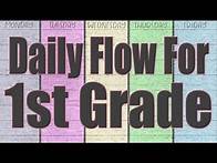 Video thumbnail for DAILY FLOW FOR 1ST | Daily Routine 1st Grade | Daily Homeschool Schedule | First Grade Schedule