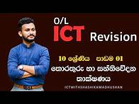 Video thumbnail for ICT Speed Revision l Grade 10 l Lesson 1