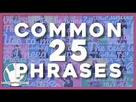 Video thumbnail for 25 Common ASL Phrases | ASL Basics | American Sign Language for Beginners