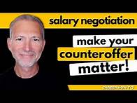 Video thumbnail for How to Negotiate Salary After Job Offer | Show Your Value in a Counteroffer