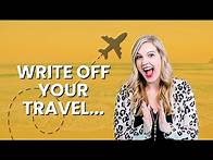 Video thumbnail for How to write off your travel expenses as a business...