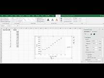 Video thumbnail for Creating a Scatter Plot in Excel 2016
