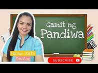 Video thumbnail for PANDIWA | GAMIT NG PANDIWA (Aksyon, Karanasan, at Pangyayari)