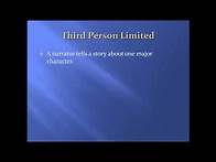 Video thumbnail for Point of View-First, Third, Omniscient