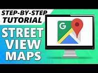 Video thumbnail for How to Use Google Maps STREET VIEW on Computer!