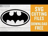 Video thumbnail for Batman Logo Svg Cut Files for Cricut Free Download
