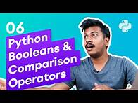 Video thumbnail for Python Booleans (Comparison & Logical Operators) #6