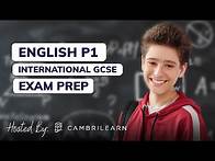 Video thumbnail for IGCSE English Past Papers - Exam Prep 2021