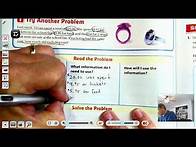 Video thumbnail for 5th Grade GO Math: Lesson 5.8 Problem Solving-Decimal Operations pages 239-242
