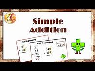 Video thumbnail for Simple Addition | Multi-Digit Addition with and without Regrouping | Grade 2