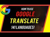 Video thumbnail for How to Use Google Translate - Beginner's Guide