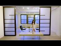 Video thumbnail for Divide Large Space with Sliding Walls