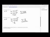Video thumbnail for General Term of a Geometric Sequence