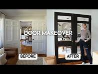 Video thumbnail for Door Makeover | How to add glass to doors