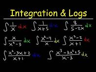 Video thumbnail for Integration of Rational Functions into Logarithms By Substitution & Long Division