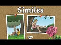 Video thumbnail for What Is A Simile? | Similes For Kids KS2