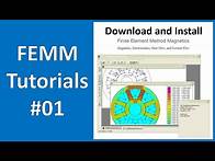 Video thumbnail for FEMM Tutorial #01: How to download and install FEMM software?
