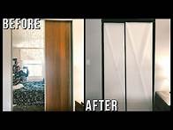 Video thumbnail for REVAMP | simple, easy, affordable DIY closet doors! under $50!