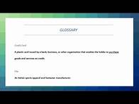 Video thumbnail for HOW TO ORGANIZE YOUR GLOSSARY INTO PARAGRAPH FORMAT