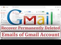 Video thumbnail for How to Recover Deleted mails from Gmail Account | Recover Permanently deleted Emails.