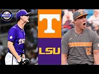 Video thumbnail for #6 Tennessee vs #7 LSU (Doyle v Anderson, MUST WATCH, AMAZING GAME!) | 2025 College Baseball