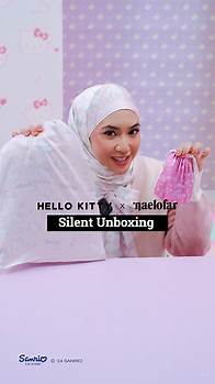 Video thumbnail for Unboxing Hello Kitty x Naelofar Jumper T | Adorable Wardrobe Additions