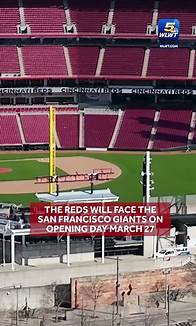 Video thumbnail for Here's who the Cincinnati Reds will play on Opening Day 2025