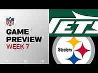 Video thumbnail for New York Jets vs. Pittsburgh Steelers | 2024 Week 7 Game Preview