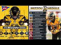 Video thumbnail for 2024 Missouri Tigers Football Game Schedule