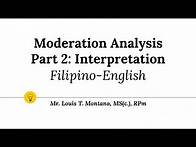 Video thumbnail for Moderation - Part 2: Reporting Moderation Results in APA Format (Taglish)