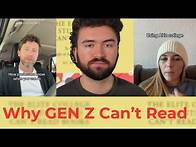 Video thumbnail for Why Gen Z Students Are Falling Behind in Reading, Writing, and Critical Thinking in College