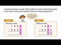 Video thumbnail for Let's Learn – Addition Without Regrouping