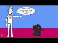 Video thumbnail for Order of adjectives