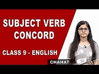 Video thumbnail for Subject Verb Concord | NCERT | Class 9 English Grammar | CBSE | Rules / Concept And Tricks