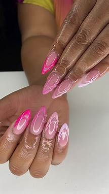 Video thumbnail for Stunning Pink Almond Nail Designs for Your Next Manicure
