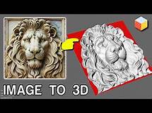Video thumbnail for Create 3D Relief Sculpture from AI images for CNC ENGRAVING with one click!