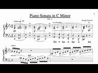 Video thumbnail for *Full Marks* A-Level Music Composition (Eduqas 2022): Piano Sonata in C Minor.