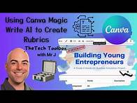 Video thumbnail for 🎓 Create Rubrics in Seconds! Using Canva Magic Write AI for Teachers 🎓