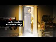 Video thumbnail for Understanding Fire Door Ratings