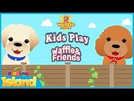 Video thumbnail for Grandparents React to Waffle and Friends Game!